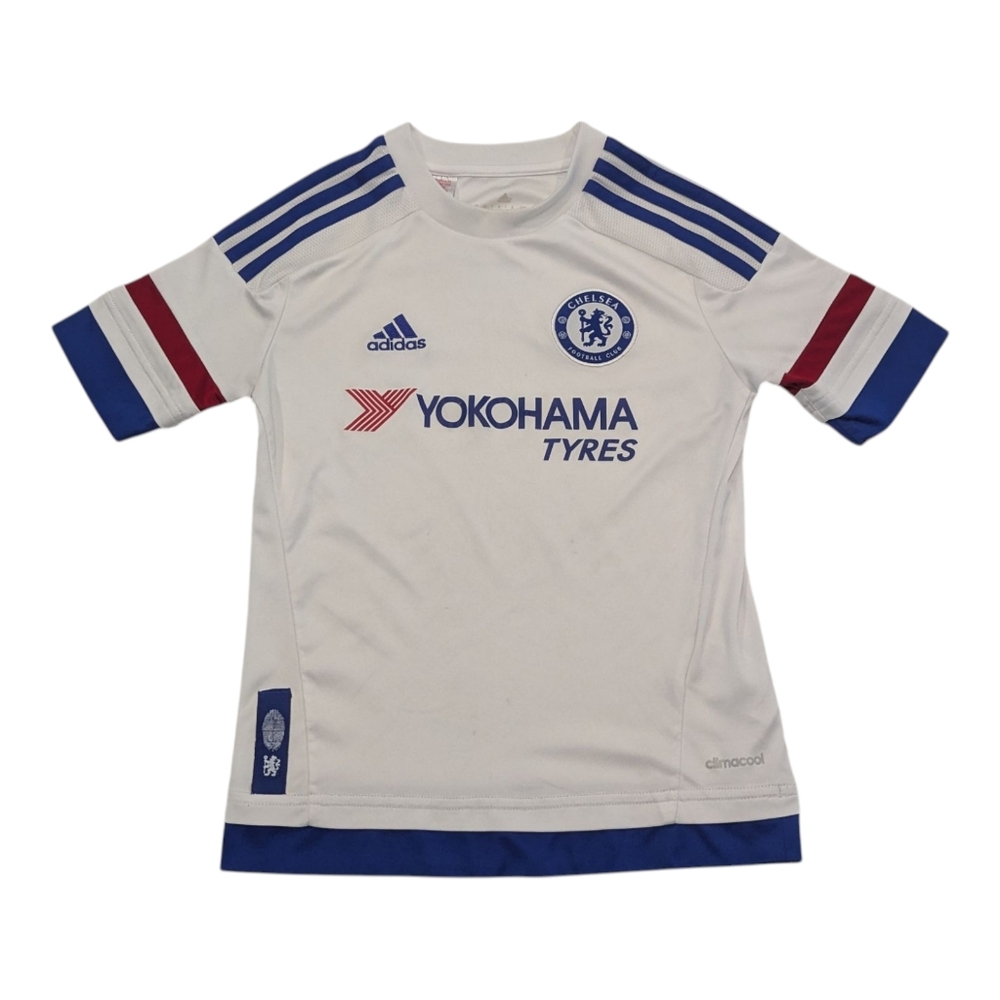 Chelsea FC Football ADIDAS away white Jersey Yokohama Small YOUTH 9-10Y